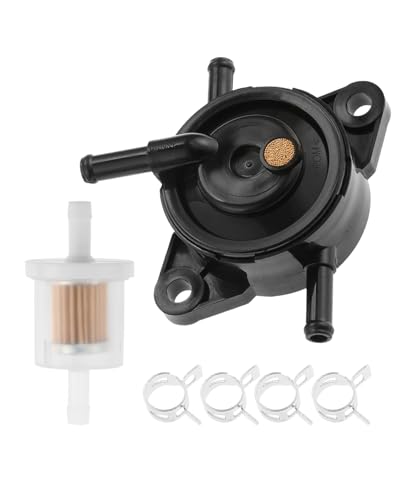 Image of Hicello 49040-0770 Fuel Pump, Replaces for Kawasaki FS600V FR541V FX751V Engines, Compatible with John-Deere WG32A Walk Behind Mowers 647A QuikTrak Z445 Z910A Lawn Mowers