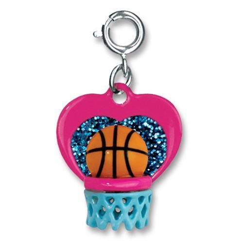 CHARM IT! I Love Hoops Basketball Charm