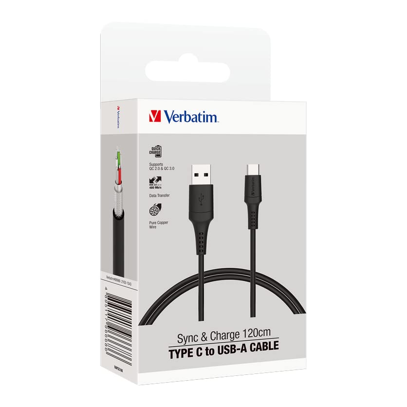See full amazon price history chart for Verbatim Type C to USB-A Cable 120cm PVC - Black; 42.2 Inch (Cables) Verbatim Type C to USB-A Cable 120cm PVC - Black; 42.2 Inch (Cables) (B0BB21TTMX) Amazon Price History, Amazon Price Tracker