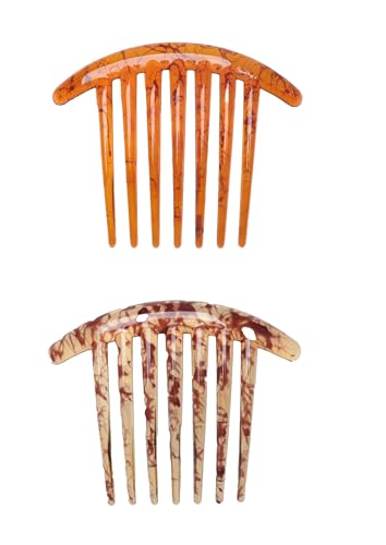 Peines de Resina Curvos 7 Dientes 2 Piezas miniatura 1