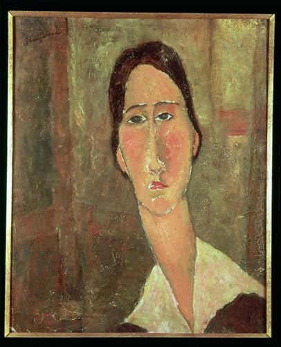 Tableau toile peinture célèbre Modigliani décoration murale salon 60x90cm