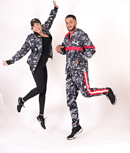 Image of Screenshotbrand Lightweight Hooded Water Resistant Windbreaker - Zip-up Fashion Map Print Rain Jacket