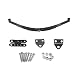Produktbild VIDOO 1 Set Harte Feder Blatt Aufhängung Stahlstange Für 1/10 Rc Rock Crawler Rc4Wd D90 Axial Autoteile-Schwarz