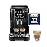 De’Longhi Magnifica Start - Cafetera Superautomática, Espumador de Leche manual, 4 Bebidas One-Touch, Controles Soft Touch, Negro (ECAM222.20.B)