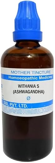 SBL Withania Somnifera (Ashwagandha) Q Mother Tincture 100 Ml -Set Of 1 Bottle