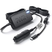 USB-C CAR Charger for Dell Latitude 5420 3520 5520 5510 7320 7520 7410 7420 9520 9510 Chromebook 3100 XPS 9370 9570 Pro 14 16 Plus Laptop DC Adapter 90W 65W 45W - UL Safety Long Power Cord Fast Charge