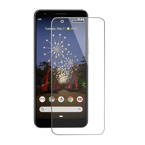Image of EmBed Matte Fiber Display Guard for Google Pixel 3a - Unbreakable, Ultra-Thin, Lightweight Matte Finish Screen Protector with Easy Installation Kit
