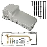 EASYBERG 302-1 LS Swap Retrofit Aluminum Oil Pan Retrofit Kit LS1 LS2 LS3 LS6 Rear Sump Pick Up Gask