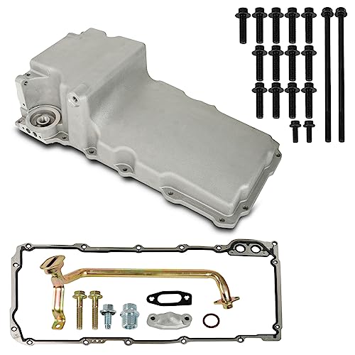 Easyberg 302-1 Ls Swap Retrofit Aluminum Oil Pan Retrofit Kit Ls1 Ls2 Ls3 Ls6 Rear Sump Pick Up Gasket #TOP9