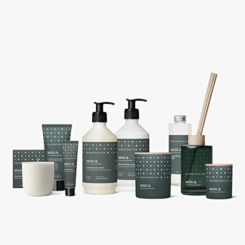 Skandinavisk Skog 'Forest' Mini Scented Candle. Fragrance Notes: Pine Needles And Fir Cones, Birch Sap And Lily Of The Valley. 2.3 Oz. #TOP2