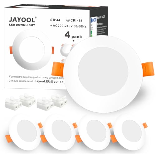 Plafonniers encastrés LED 8W 800lm spot plafond downlights rond