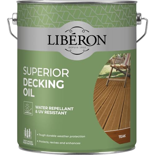 Image of Liberon Decking Oil 5 Litre - Teak