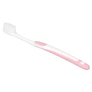 Fydun Toothbrush Deep Cleaning Pregnancy Postpartum Oral Care Sensitive Gums Expectant ToothbrushPink Rose