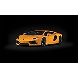 ACE HOBBY for Pocher for Lamborghini for Aventador for LP 700-4 for Giallo Orion 1:8 Car Pre-Built Model