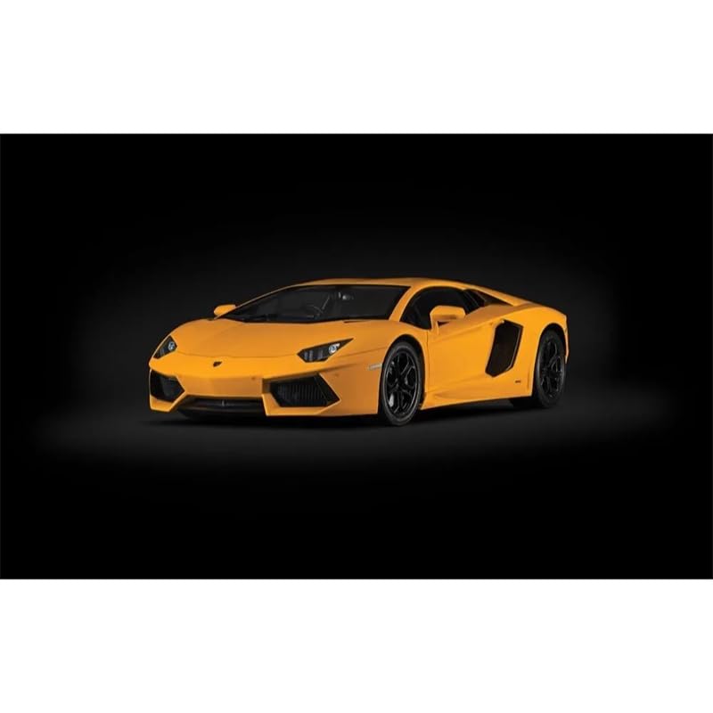 for Pocher for Lamborghini for Aventador for LP 700-4 for Giallo Orion 1:8 Car Pre-Built Model