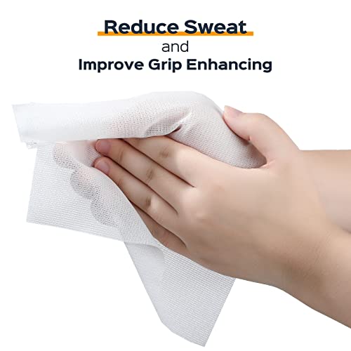 Moukeren 20 Pcs Tacky Towel Grip Traction Enhancer For Tennis, Golf, Baseball, Football, Softball, Pole Dance, Or Basketball #TOP5