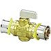 3/4" x 3/4" PEX Press Ball Valve (Lead Free) {94541}10