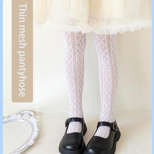 Girls Leggings With Unique Pattern Soft & Comfortable Children's Long Stockings Hollowed Out Pantyhose For Kids 0-13Y Baby P4
