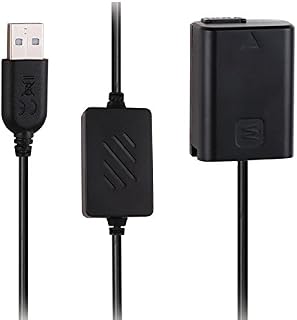 CCYC AC-PW20 Fully Decoded DC Coupler replace of NP-FW50 Battery, USB Power Cable