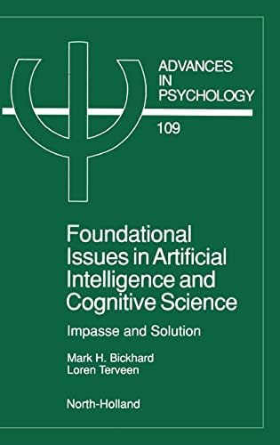 Amazon | Foundational Issues in Artificial Intelligence and Cognitive ...