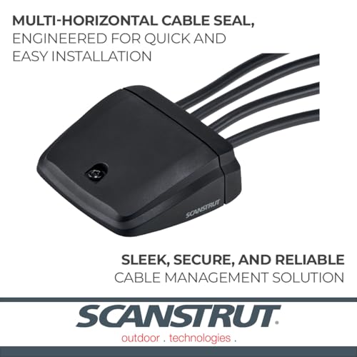 Scanstrut DS-H-Multi-BLK Horizontal Multi Cable Seal – Black by Scanstrut - Image 3