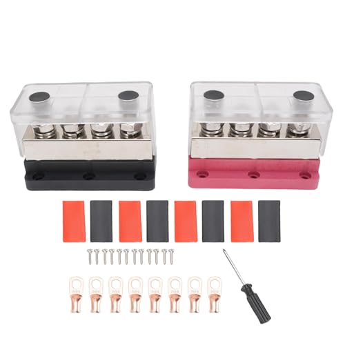 Busbar 4 Voies 600A Eujgoov Distribution de Puissance Électrique avec Base Ignifuge