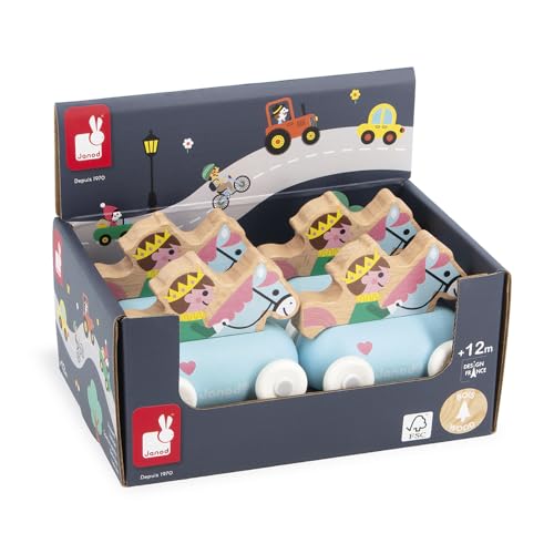 Janod Voiture De Prince En Bois Jouet De Fantaisie Pour Enfants - vue 2