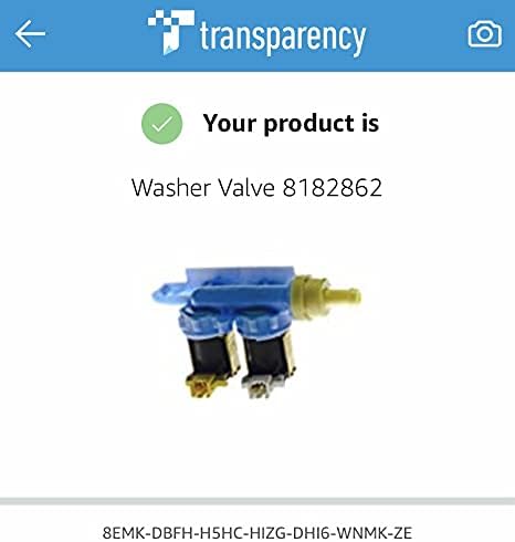 Washer Valve 8182862