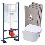 La technologie AquaCeramic de Grohe utilisée pour la fabrication de la cuvette garantit un revêtement totalement lisse, sans porosité, pour empêcher l'accroche des salissures et des bactéries. Un simple coup d'éponge permet de nettoyer et désinfecter facilement la surface. La chasse puissante TurboFlush élimine efficacement tous les déchets en un seul rinçage
