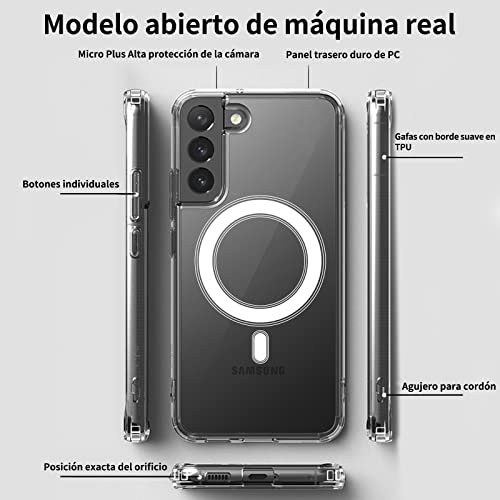 Quikbee Clear Crystal Case per Samsung Galaxy S22
