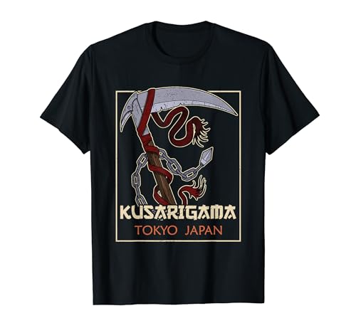 Kusarigama Japón japonés arma artes marciales Camiseta
