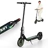Electric Scooter, 8.5 Solid Tire, 350W Powerful Motor & 19 MPH Top Speed, 23/16 Miles Long Range, Folding E Scooter with Dual Braking for Teens and Adults