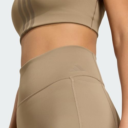 adidas Women's Optime Workout 3-Streifen 7/8 Leggings – Ansicht 2
