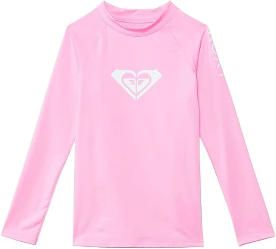 Roxy Girls' Whole Hearted Long Sleeve Rashguard