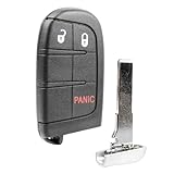 Keyless Entry Remote Key Fob Replacement 3-Button for 2015-2020 Jeep Renegade (M3N-40821302, 6MP33DX9AA, 47 4A)