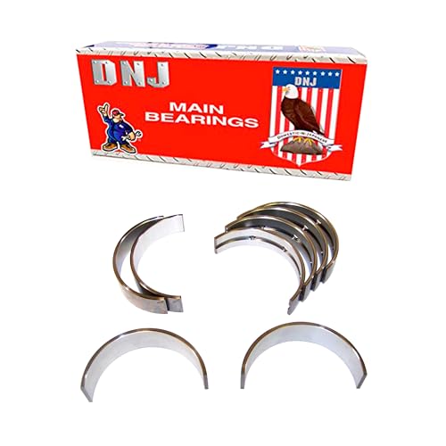 DNJ MB969 Main Bearings Set Standard for 2003-2022 Toyota 4Runner, FJ Cruiser, Tacoma 4.0L V6 24V DOHC 3956cc