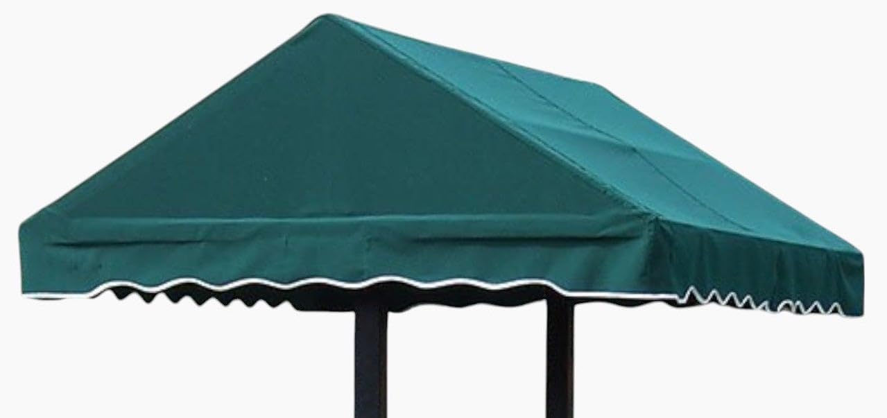 BuyBocceBalls Listing for Har-Tru - Tennis, Bocce, Golf Court Accessories - Replacement Canopy ONLY for Cabana Bench or Cabana Bench Table -6' Long (134-3834); 5 Colors Available