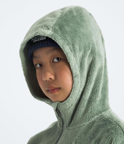 Image of THE NORTH FACE Girls' Osito Full Zip Hoodie | Fleece Hooded Jacket With Hand Pockets & Durable Ribbed Collar