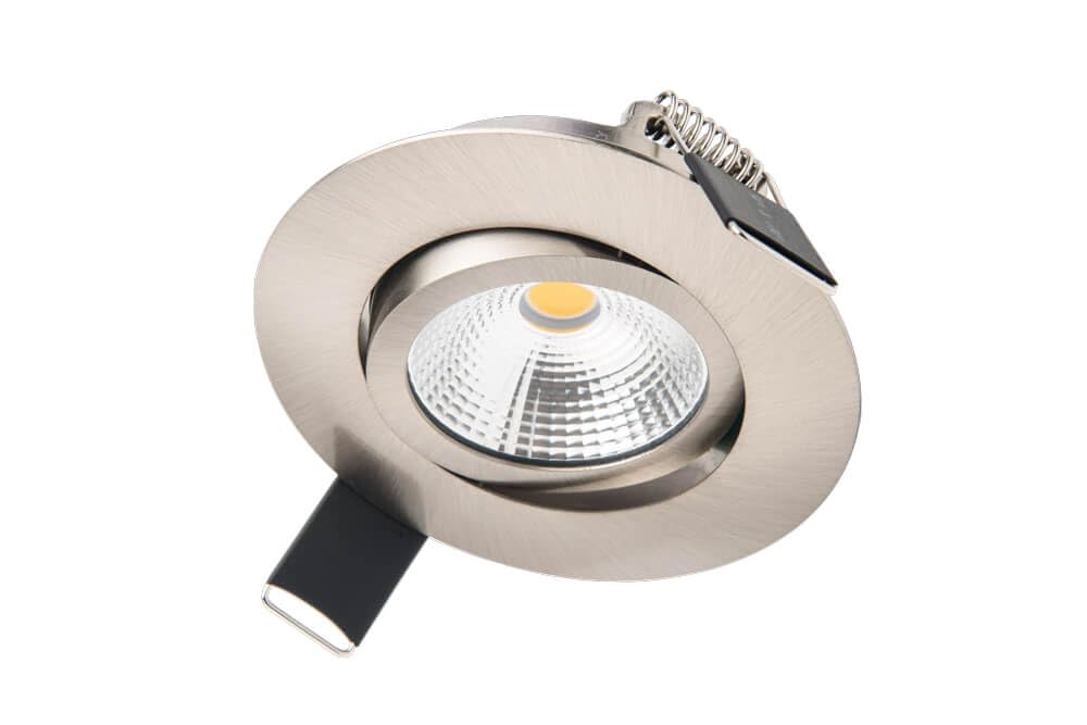Lux Ultra Slim Tiltable LED Downlights Integral 3000K Warm White