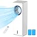 Raffreddatore d'Aria 4 in 1, Super Potente 80W, Protezione Ambientale, Bassa Rumorosità, Grande Capacità 2L, Timer, 3 Modalità e 3 Velocità, Con Telecomando, Adatto Per Ufficio e Soggiorno