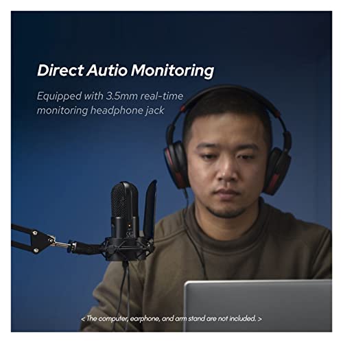 Microphone USB pour visioconférence et karaoké à la maison UMic12
