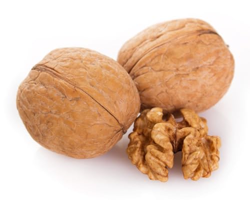 Noci Chandler Non Sgusciate - 100% Naturali, Ricche di Omega-3, Ideali per Snack e Cucina - Confezione Fresca (500GR)