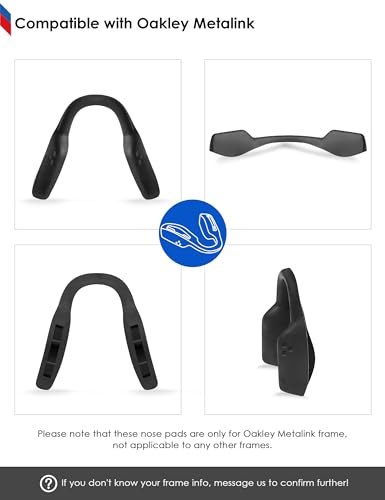 Image of BLAZERBUCK Replacement Nose Piece Nose Pads for Oakley Metalink OX8153 Eyeglasses