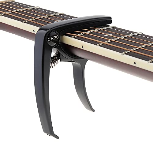 EURYTKS Accordeur de Guitare Capodastre de Guitare à Grain de Bois en Alliage d’Aluminium, Clé de Pince à Changement… - Les Beatles, Paul McCartney, John Lennon, RIngo Starr, George Harrison EURYTKS Accordeur de Guitare Capodastre de Guitare à Grain de Bois en Alliage d'Aluminium, Clé de Pince à Changement…