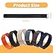 Dollform Nylon Sport Replacement Strap Compatible with Amazfit Helio Bicep Band, Adjustable Loop Arm Strap - Breathable & Sweatproof Wristband for Fitness Tracker (Black)