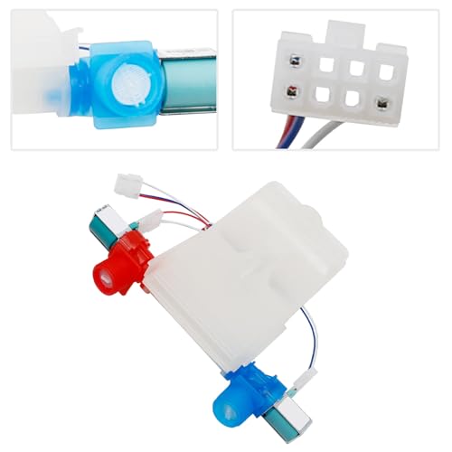 MDEOOSKY W10869800 Washing Machine Inlet Valve Replacement for Some Models of Whirlpool, Maytag, Amana, Inglis, Kenmore, Crosley General Electric Washers Replaces W11038689 WTW4950HW2 by MDEOOSKY - Used condition - Image 2