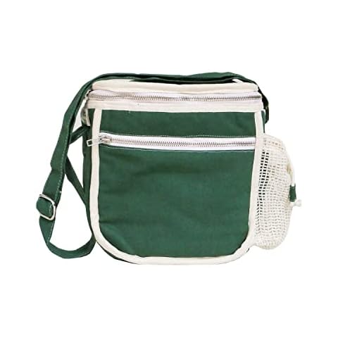 Simple Ecology Organic Cotton Insulated Lunch Bag - Green Cover