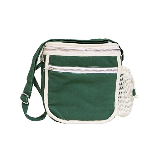 Simple Ecology Organic Canvas Lunch Bag – GOTS Certified, Washable,