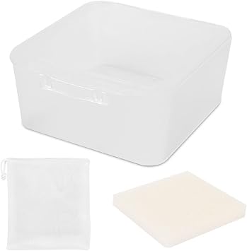 Square Travel Soap Container, Vonpri Soap Dish Shower Square Soap Holder Bar Soapbox Case Soap Saver for Bathroom Travel Gym Camping Outdoor 1Pc Clear