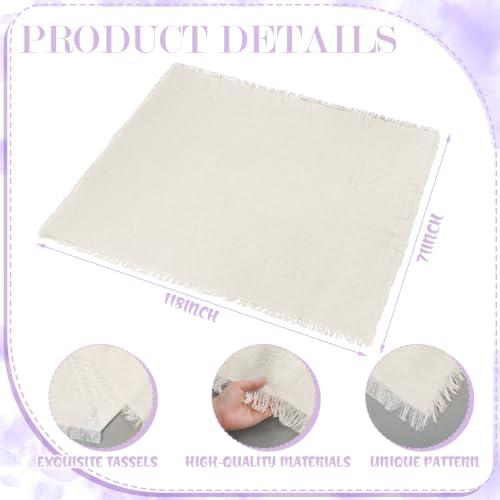Beeveer 71x118'' Extra Large Outdoor Picnic Blanket with Light Purple Table Runner 8 Napkins and 8 Purple Floor Pillow Cushions for Picnic Party Camping Wedding Bachelorette Birthday Baby Shower Decor by Beeveer - Used condition - Image 5